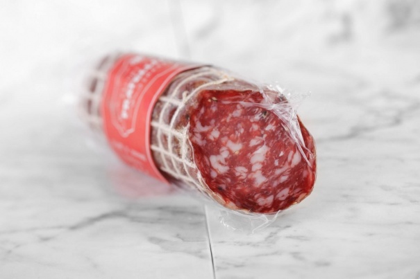 Salame di Smarano with Groppello wine