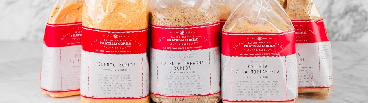 Polenta flours